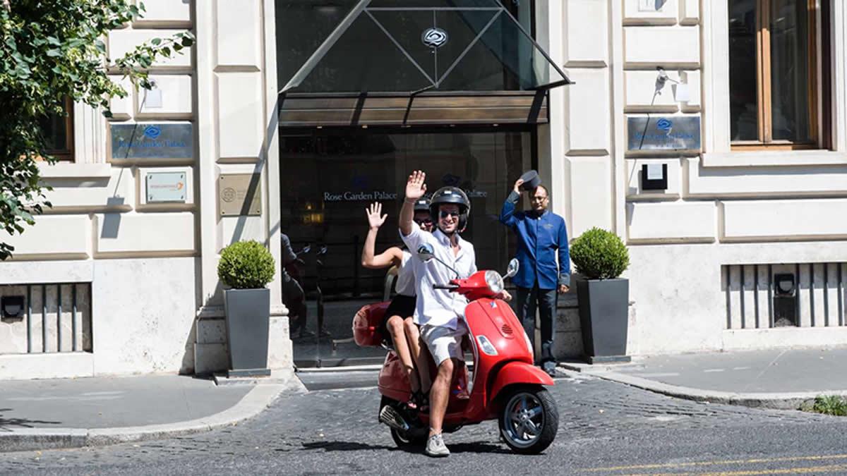 Rose Garden Palace Roma By Omnia Hotels Eksteriør billede